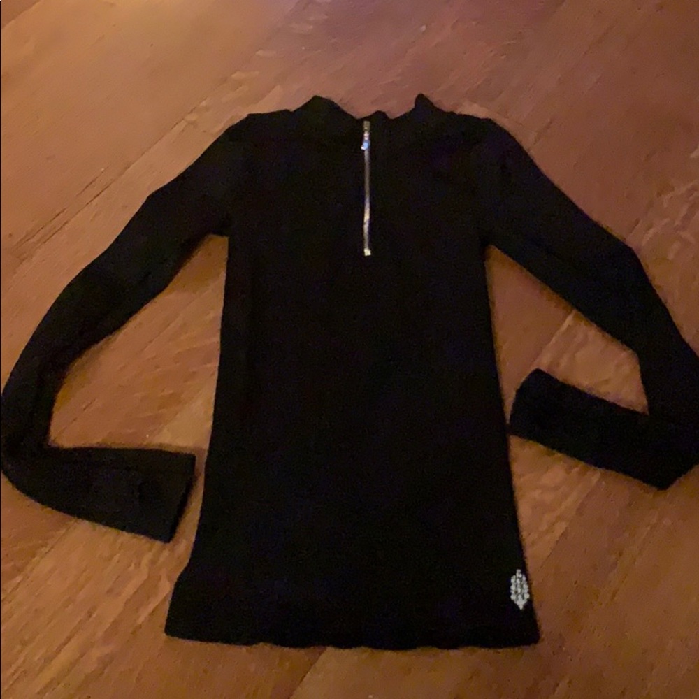 Freepeople Movement XS/S long sleeve top Black